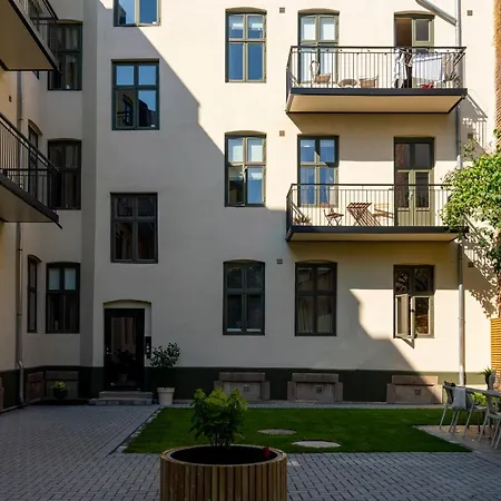 Dinbnb Gruenerlokka I 2-bedroom With Double Queen & Balcony Apartmán Oslo